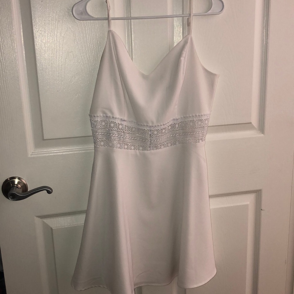 White dress